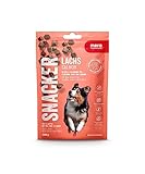 MERA Snacker Lachs (1x200g), getreidefrei, softe Hundeleckerli für Training...