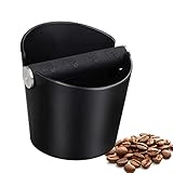 Abklopfbehälter für Siebträger, Espresso Abklopfbehälter Knock Box für Kaffeesatz mit...