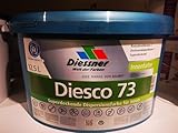 Diessner Diesco 73 Dispersionsfarbe Wandfarbe Farbe 12,5 Liter weiss - Deckkraft 1,...