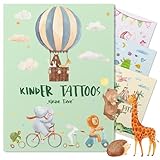 BIROYAL 60+ Tattoos für Kinder Mädchen & Jungs - Kinder Tattoos Hautfreundlich...