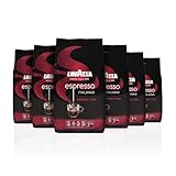 Lavazza, Espresso Aromatico, Arabica & Robusta Kaffeebohnen, Ideal für Espressomaschinen,...