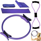 HBSFBH Pilates Yoga Ring, Pilates Kit für Frauen, Pilates Rings Kit Für...