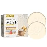 Bio-Reiswasser-Shampoo-Riegel, Rice Water for Hair Shampoo, 2 In1 Reiswasser-Shampoo- und...