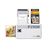 Kodak Mini 2 Retro Mobiler Fotodrucker für Smartphone, Mini Drucker mit...