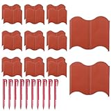 Bordeaux, Garteneinfassung, Rasenkante und Landschaftseinfassung, flexible Ränder für...