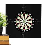 Dartboard Surround Ring – 4 Stück EVA-Schaumstoff-Backboard für 18-Zoll-Dart Board |...
