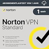 Norton VPN Standard 2025 | 1 Geräte | 1-Jahres-Abonnement | PC/Mac/Android/iOS...