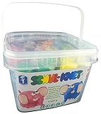Feuchtmann 628.0156 - SCHUL-KNET, 25 bunte Stangen, formstabile Knete 3+, ca. 2.600 g, im...