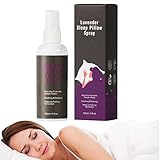 Gaimety Kissenspray zum Schlafen | 3,5 oz natürliches Lavendel-Beruhigungsspray,...