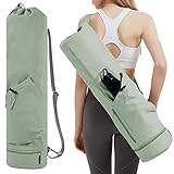Yogatasche mit Nassfach und Flaschentasche Sporttasche Damen Verstellbarer Schultergurt...