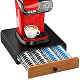 HFHOME 64 Kapselhalter für Tassimo Kapselschublade Metall Kaffeekapselhalter...