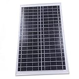 Solar-Photovoltaik-Panel, Solarpanel 18 V maximale Betriebsspannung, stabile 30 W...