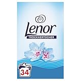 Lenor Trocknertücher, 34 Stück, Aprilfrisch – knitterfreie & frische...