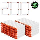 Airlab 200 Pfeile Darts für Nerf Zubehör Leuchten im Dunkeln, Darts Bullets...