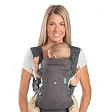 Infantino Flip Advanced 4-in-1 Babytrage – Ergonomische Babytrage mit 4 Tragepositionen...