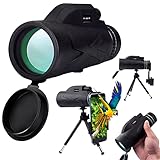 FCREW Monokular Teleskop, 80 x 100 High Power Fernrohr Monokulare Telescope, HD...