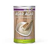 Agar Agar 200g - Geliermittel - Glutenfrei - EU Anbau - veganes Agar Pulver in...