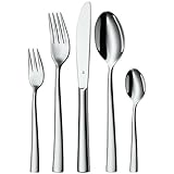 WMF Philadelphia Besteckset 12 Personen, 66 teilig, 60 Teile mit Servierbesteck,...