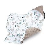 Einschlagdecke Babyschale Baby Decke 90x90 cm - Fußsack Blanket für...