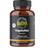 Hagebuttenkapseln Bio 150 Kapseln - 650mg - Hagebutten aus Europa - ohne Zusätze -...