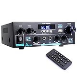WOOPKER AK55 HiFi-Verstärker mit Bluetooth 70W x2 Mini Verstärker Heimkino...