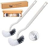 2 Pack Toilettenbürste, Klobürste mit randreiniger, Upgrade WC Bürste, Klobürste...
