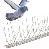 VOSS.garden Vogelabwehr aus Edelstahl, Vogelspitzen 300cm, Premium, Taubenabwehr