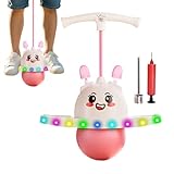 Springball | Hüpfball für Schminke für Kinder, verstellbarer Springer mit Hasenohren...