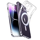 ESR für iPhone 14 Pro Max Hülle, Kompatibel mit MagSafe, Klares Silikon...