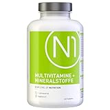 N1 Multivitamin Tabletten hochdosiert - Alle Vitamine + Mineralien - 365 Tabletten...