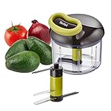 Tefal K13204 Ingenio 5-Sekunden-Zerkleinerer ohne Strom, Fassungsvermögen: 900ml,...
