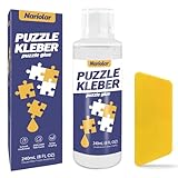 Nariolar Puzzle Kleber Transparent mit Applikator Geeignet zum Befestigen und Aufhängen...
