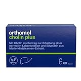 Orthomol Cholin Plus - zur Erhaltung einer normalen Leberfunktion - mit Silymarin aus...