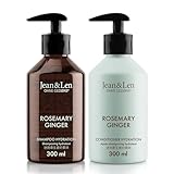 Jean & Len Haarpflege Set Rosemary & Ginger für trockenes und glanzloses Haar,...