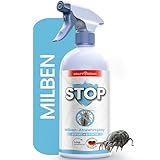 KRAFTKÖNIG PREMIUM Milbenspray - Sofort + Effektiv Formel - 500ML Milbenspray für...