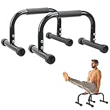 AmazeFan Parallettes, Handstand Barrenm, Großer Push Up Bar & & Dip Barren, Rutschfeste...