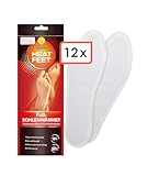 Fußwärmer Einlegesohlen für Schuhe - 12 Paar - Einmal Sohlenwärmer für 10...