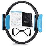 NAMASTE Sports® Pilates Ring Multifunktions Fitness Trainer mit Dual-Grip I Pel...