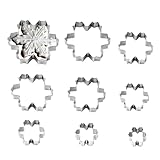 Salyeeluly Weihnachts-Keksform – Keksform – 9 x Keksformer, Backwerkzeuge,...