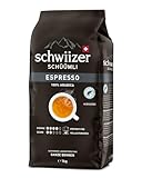 Schwiizer Schüümli Espresso Ganze Kaffeebohnen, 1kg