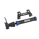 BETO Double Shot Minipumpe, Handpumpe, Fahrradpumpe, Luftpumpe, Ballpumpe,...