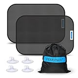PEMOTech Sonnenschutz Auto Baby [2 Stück] Auto Sonnenschutz Baby mit UV Schutz,...