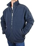 Wellensteyn Jet-Fleece-Jacke dunkelblau, Gr.XL Herren