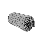 Morbuy Mikrofaser Hot Yoga Handtuch, Yoga Mat 183x63cm rutschfest Fitnesstuch Weich...