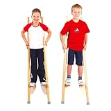 Sport-Thieme Kinderstelzen | Stelzen für Kinder bis 150 cm | Sicher, Stabil,...