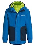 VAUDE Unisex Kinder Kids Campfire 3 i 1 Jacket Iv Jacke, radiate/green, 134-140...