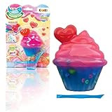 MAGIC DOUGH Digging Fun Cupcake - Kinderknete Ausgrabungsset mit DIY Schmuck &...