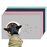 Conlun Hunde Futtermatte Katzen Futtermatte, Rutschfestes Design, 100% wasserdichte...
