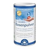 Dr. Jacob's Basenpulver I 300 g Dose Original Citrat-Basen-Pulver I Nahrungsergänzung mit...