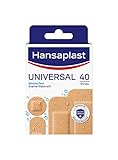 Hansaplast Universal Pflaster (40 Strips), schmutz- und wasserabweisende Wundpflaster,...
